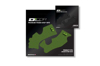 Frame Grip Guard Decal Green/Black - For 16-18 Kawasaki KX450F Frame Grip Guard Decal Green/Black - For 16-18 Kawasaki KX450F
