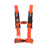 3" 4PT Harness w/Sewn Pads Orange