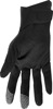 Slippery Flex Lite Gloves Black/Gray Unisex Medium - Lightweight perforated gloves for adult riders