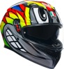 AGV K3 Birdy 2.0 Full Face Helmet XL Multi-Color - Full face helmet with Pinlock lens, XL, Multi-Color