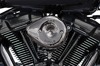S&S Stealth Teardrop Air Cleaner Kit Lava Chrome For Harley M8 17-23