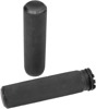 Arlen Ness Knurled Rubber Fusion Series Grips Black