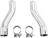 Headpipe Adaptor Chrome - For 09-16 Harley Tri/Street Glide Headpipe Adaptor Chrome - For 09-16 Harley Tri/Street Glide