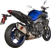 Titanium Slip On Exhaust w/ Carbon Heat Shield - For 22-24 Yamaha MT-10