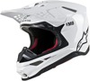 Supertech S-M8 Solid Helmet Gloss White X-Large