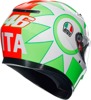 AGV K3 Rossi Mugello 2018 Full Face Helmet 2XL Red White Green - Full face helmet, 2XL, Rossi Mugello 2018 graphic