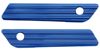 Arlen Ness 10-Gauge Saddlebag Latch Covers Blue