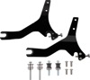 Cobra Detachable Backrest Black Round for For 04-22 HD Sportster