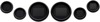 Dakota Digital MLX Series Gauges Black Bagger 6 Gauge MLX-8696-K