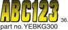 Series 300 Carbon Fiber Registration Kit Yellow/Black Hardline