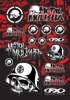 Factory Effex Mulisha Sponsor Sticker Sheet 14-68050