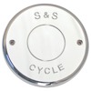 Nostalgic Chrome Billet Cover for S&S Air Cleaners Fits 14-16 Indian Touring Nostalgic Chrome Billet Cover for S&S Air Cleaners Fits 14-16 Indian Touring
