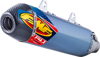 Blue Titanium Factory 4.1 RCT Slip On Exhaust - KTM & Husqvarna 250-500 4T