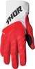 THOR Spectrum Gloves Men's 2XL Red/White - Durable MX gloves with touchscreen tips