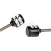 1in Fluted Led Indctrs Blk/Red 1in Fluted Led Indctrs Blk/Red