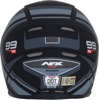 FX-99 Full Face Street Helmet Matte Black/Gray Large