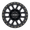 MR309 Grid 17x8.5 0mm Offset 8x180 130.81mm CB Matte Black Wheel