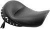 Concho Skirt Studded Vinyl Solo Seat - For 96-03 HD Dyna Concho Skirt Studded Vinyl Solo Seat - For 96-03 HD Dyna