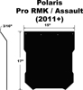 Snow Flap - For 11-17 Polaris RMK Snow Flap - For 11-17 Polaris RMK