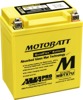 MotoBatt MBTX7U Quadflex AGM Battery Sealed Factory Activated - Quadflex AGM battery, sealed, maintenance-free