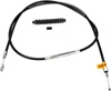 Black Vinyl Clutch Cables - Clutch Cable Blk +6