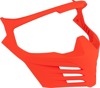 ICON Elsinore Helmet Face Mask Red Matte One Size - Replacement mask for ICON Elsinore helmet