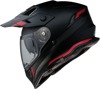 Range Dual Sport Helmet Small - Uptake Black/Red