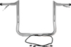 Pre-Wired Monkey Handlebars Chrome 14" - For 15-20 HD Electra Glide Pre-Wired Monkey Handlebars Chrome 14" - For 15-20 HD Electra Glide