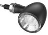 Kuryakyn Bullet 1000 Marker Lights White/Amber Satin Black