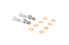 Goodridge G-STOP SS Braided Brake Line Kit Fits 11-15 Grand Cherokee/Durango