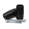 Black No Cut Frame Sliders