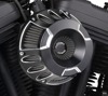 Arlen Ness Inverted Air Cleaner Kit, Contrast Cut, Deep Cut Design
