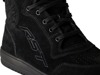 RST Ladies HiTop Moto Sneaker Black Suede US 10 - Women's protective moto sneaker in black suede, US 10