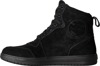 RST Ladies HiTop Moto Sneaker Black Suede US 10 - Women's protective moto sneaker in black suede, US 10
