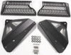 Aluminum Radiator Guard Black - For 06-08 Honda CRF450R Aluminum Radiator Guard Black - For 06-08 Honda CRF450R