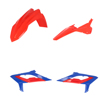 Acerbis Standard Body Plastic Kit Beta 300 RX 2023-2024 Red Blue - Plastic kit fits Beta 300 RX 2023-2024