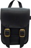 Willie & Max Brass Monkey Sissy Bar Bag Black 8"x10"x4.5"