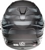 6D ATS-1R Patriot Helmet Black Large - Full face carbon helmet, black, large