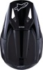 Alpinestars SM3 Solid Helmet Black Gloss Medium - Gloss black SM3 helmet, size medium
