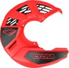 Cycra Tri-Flow Disc Cover Red For 04-24 Honda CR125R-CRF450RX - Disc cover for 04-24 Honda CR125R-CRF450RX