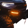 Apex Lights Amber Running Lights - 2 Lights w/ Plug & Play Harness - For 19+ Polaris Ranger