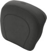 Mustang Chopped Tour-Pak Pad Black Vintage Plain Fits 08-21 Harley FL