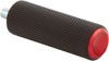 Arlen Ness Knurled Rubber Shift Pegs Red Arlen Ness Knurled Rubber Shift Pegs Red