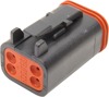 4 Wire Deutsch Connectors - 4 Wire Deutsch Plug Blk 4 Wire Deutsch Connectors - 4 Wire Deutsch Plug Blk