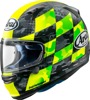 Arai Regent-X Patch Helmet Matte Yellow Frost - M - Full-face helmet with matte yellow frost finish