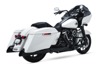 Vance & Hines Backslash 450 Slip-On Exhaust Black 4.5" Fits 17-22 Touring