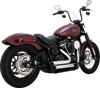 Vance & Hines PCX Shortshots Staggered Exhaust Chrome Fits 18-22 Softail