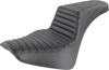 Step-Up Tuck and Roll 2-Up Seat - Black - For 18-20 Harley FLDE FLHC FLSL Step-Up Tuck and Roll 2-Up Seat - Black - For 18-20 Harley FLDE FLHC FLSL