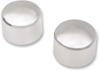 Drag Specialties Chrome Front Axle Caps Pair For Harley-Davidson - Chrome axle caps, pair, For Harley-Davidson models Drag Specialties Chrome Front Axle Caps Pair For Harley-Davidson - Chrome axle caps, pair, For Harley-Davidson models