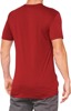 100% Searles Tech Tee Brick Sm 100% Searles Tech Tee Brick Sm